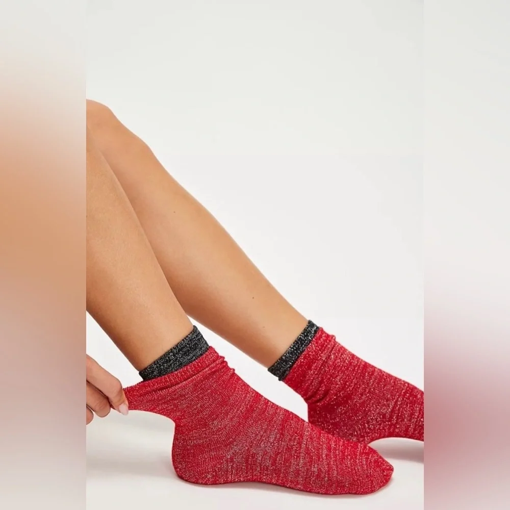 NWT Free People Pack of 3 Desert Disco Socks